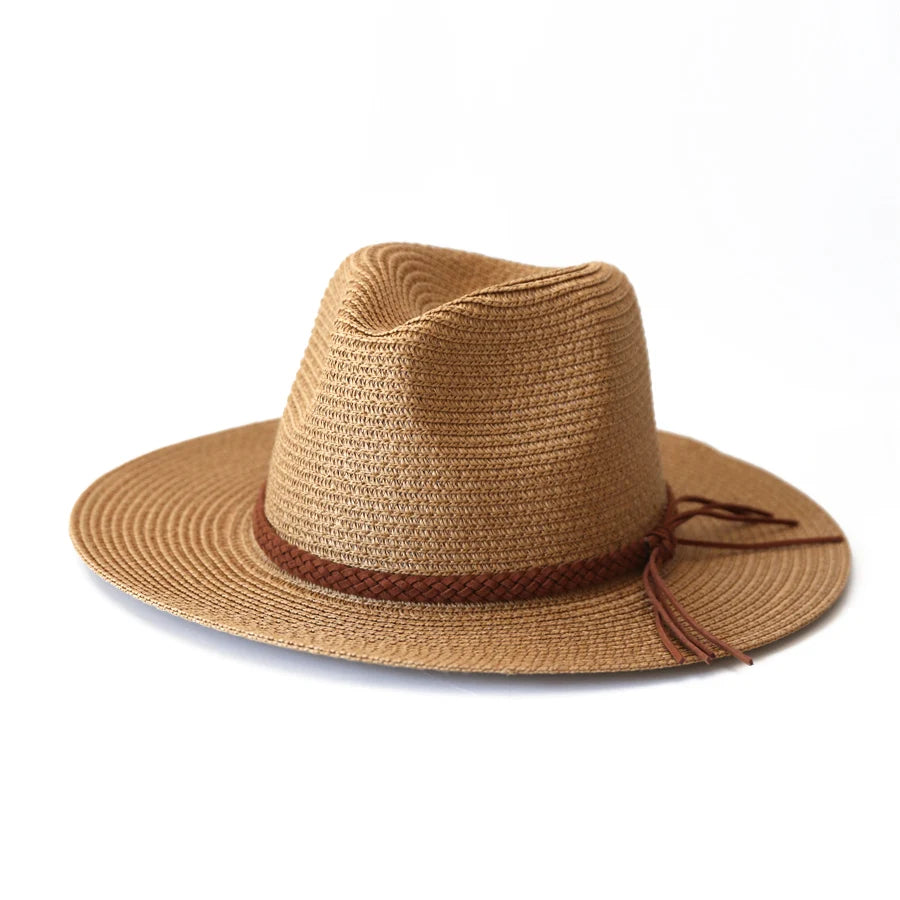 Chapéu de Palha Estilo Cowboy - Loja Palhanna