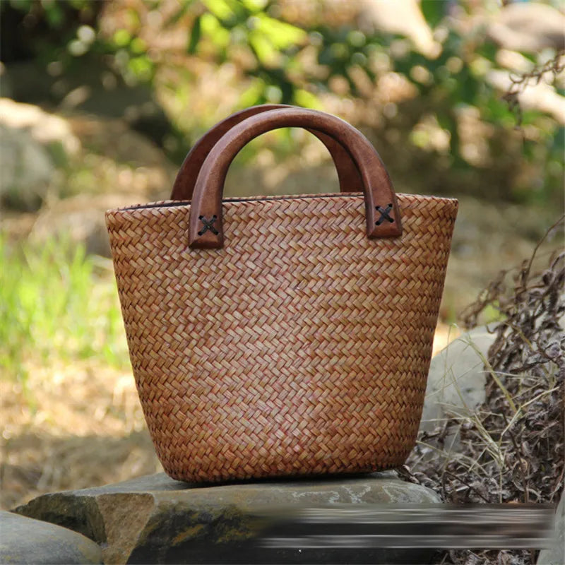 Bolsa de Palha Balde Maden
