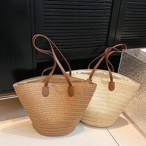 Bolsa de Palha para Praia Verão Grande - Loja Palhanna
