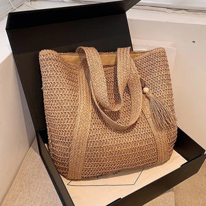 Bolsa de Ombro Quadrada de Tecido - Loja Palhanna