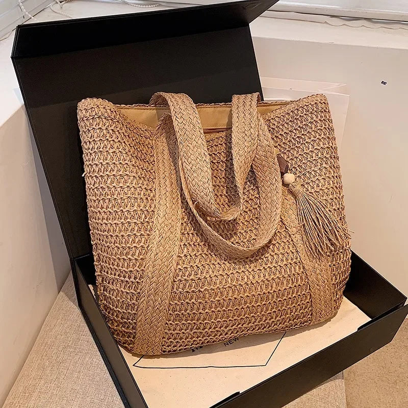 Bolsa de Ombro Quadrada de Tecido - Loja Palhanna