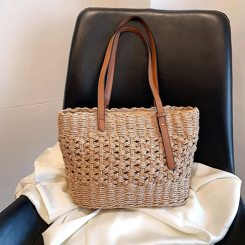 Bolsa de Palha Belas De Ombro - Loja Palhanna
