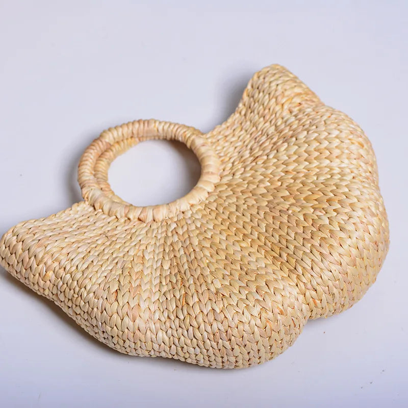 Bolsa de Palha Meia Onda - Loja Palhanna