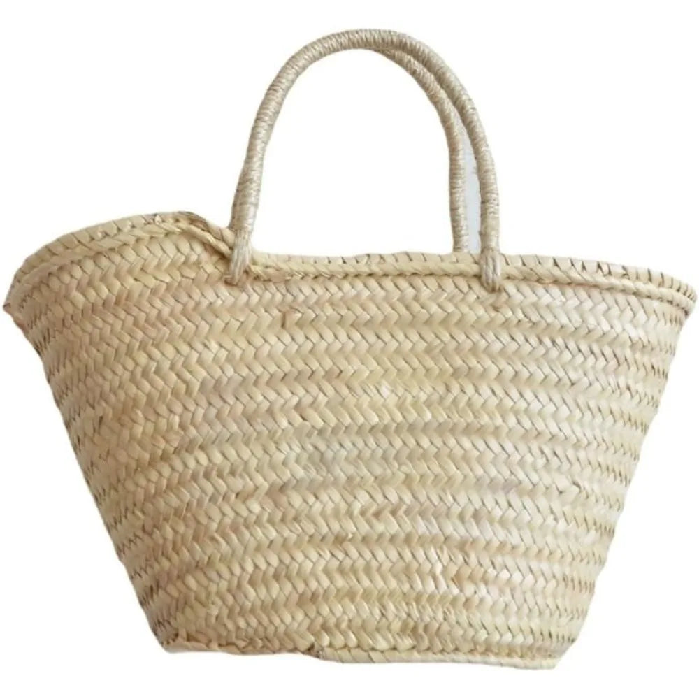 Bolsa de Palha Natural Grande - Loja Palhanna