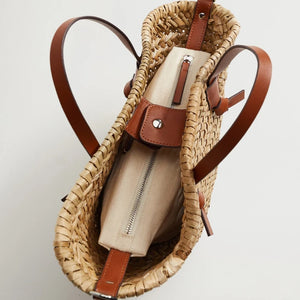 Bolsa de Palha Praia Balde Tendência Verão