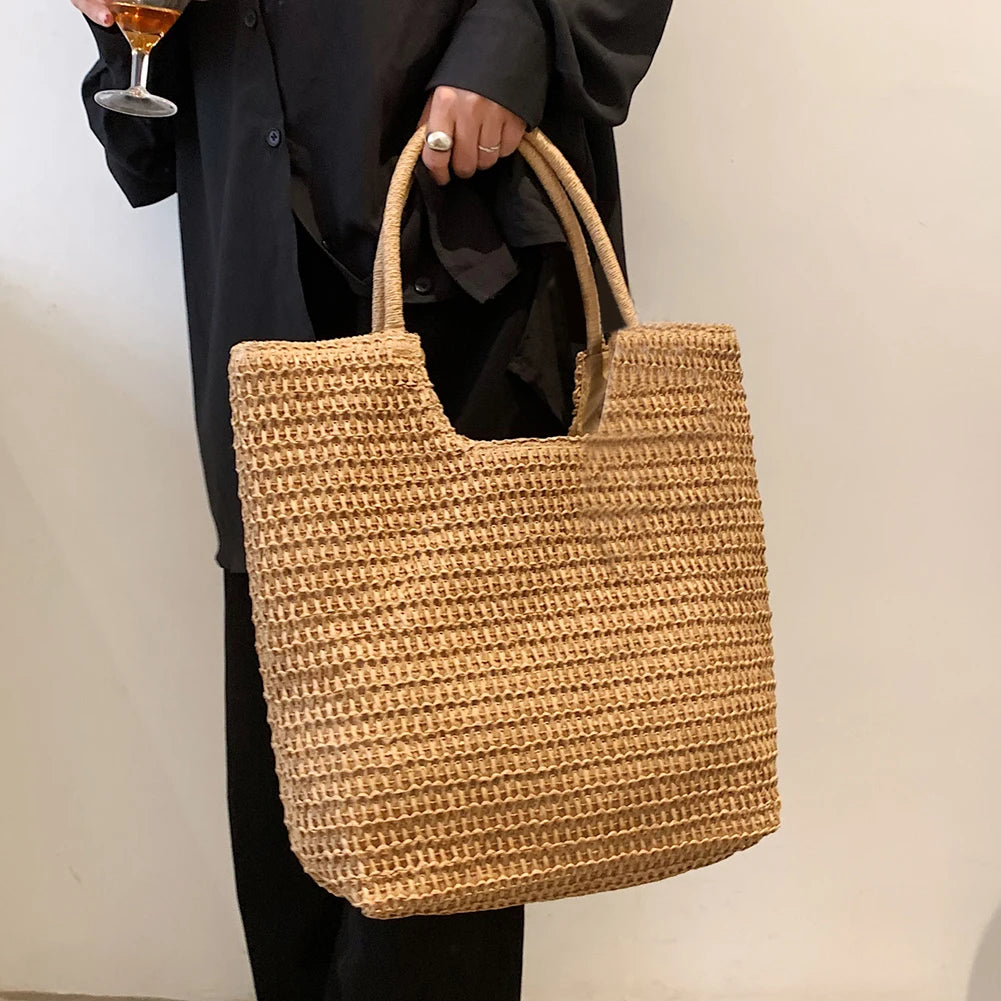 Bolsa de Palha em Crochê Armin - Loja Palhanna