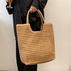 Bolsa de Palha em Crochê Armin - Loja Palhanna
