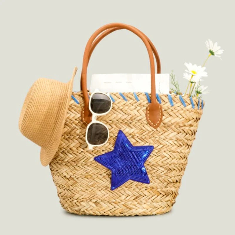 Bolsa de Palha para Praia Stellar - Loja Palhanna