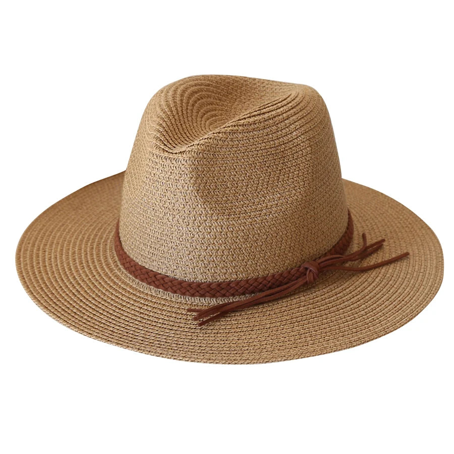 Chapéu de Palha Estilo Cowboy - Loja Palhanna