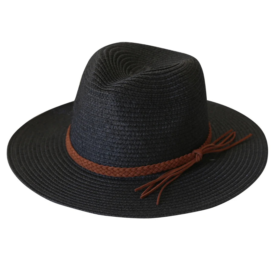 Chapéu de Palha Estilo Cowboy - Loja Palhanna