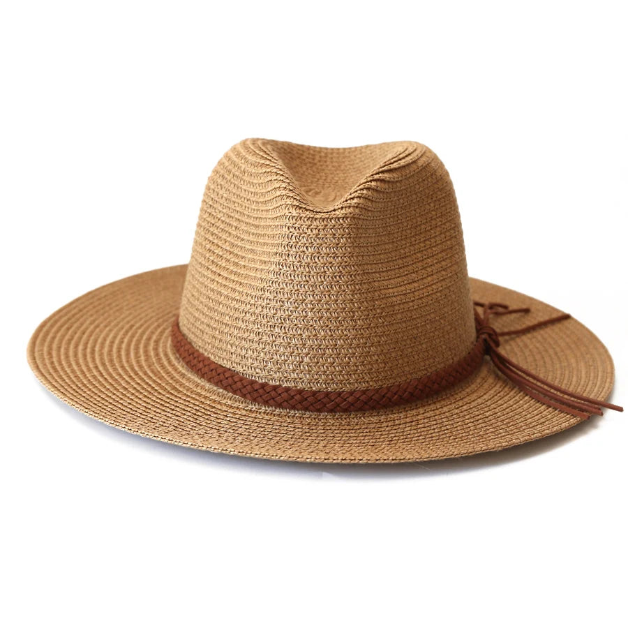 Chapéu de Palha Estilo Cowboy - Loja Palhanna